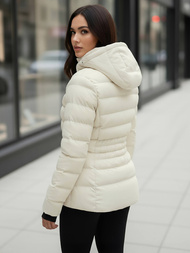 Sieviešu ziemas jaka ecru OZONEE JS/M769/281