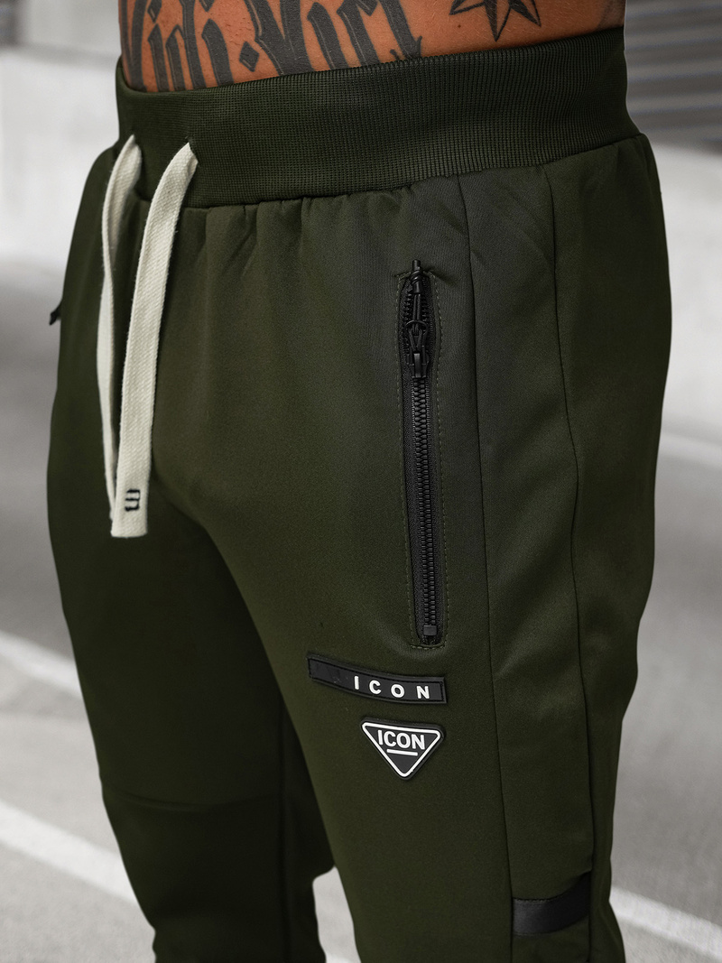 Vīriešu treniņtērps haki OZONEE O/LN11760