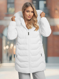 Sieviešu jaka balta OZONEE JS/16M9121/281Z