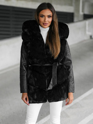 Sieviešu jaka melna OZONEE JS/11Z8090Z