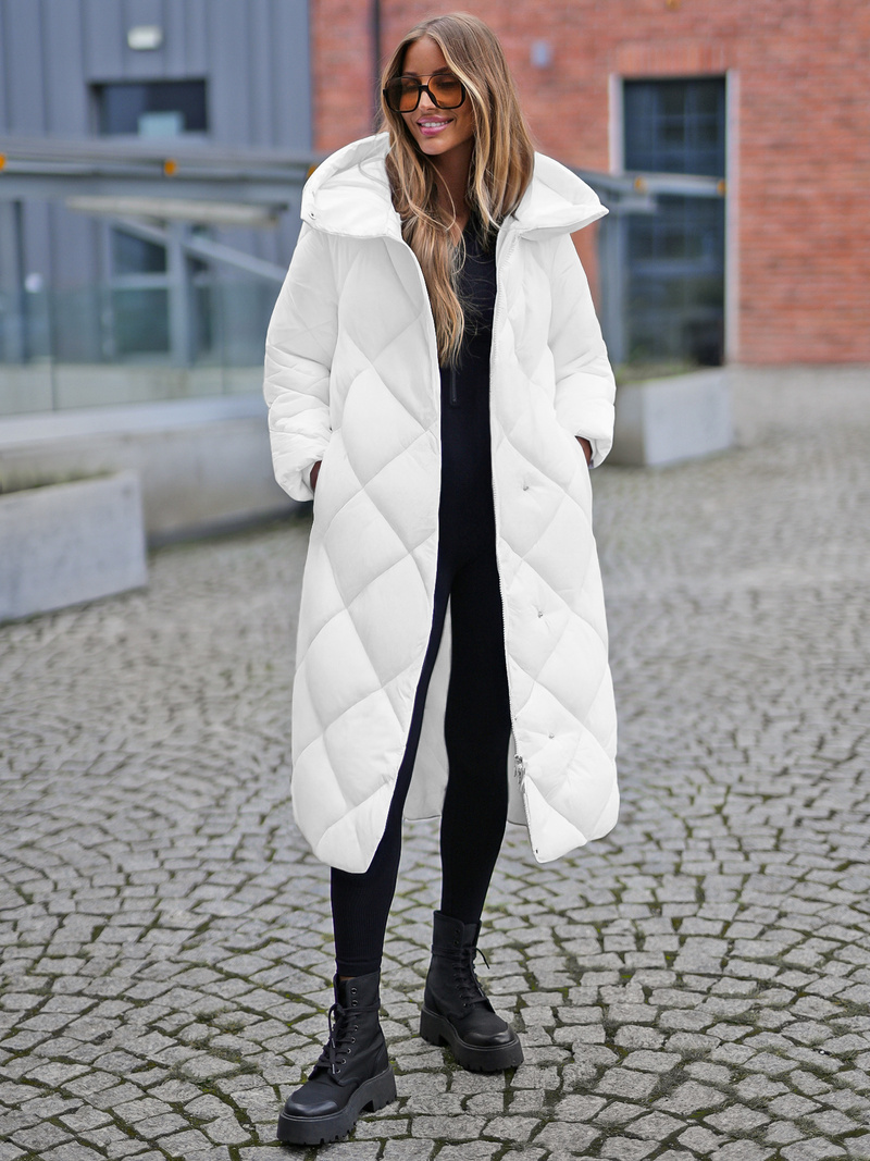 Sieviešu jaka balta OZONEE JS/5M3173/281Z