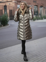 Sieviešu jaka zelts OZONEE JS/16M9100/403Z