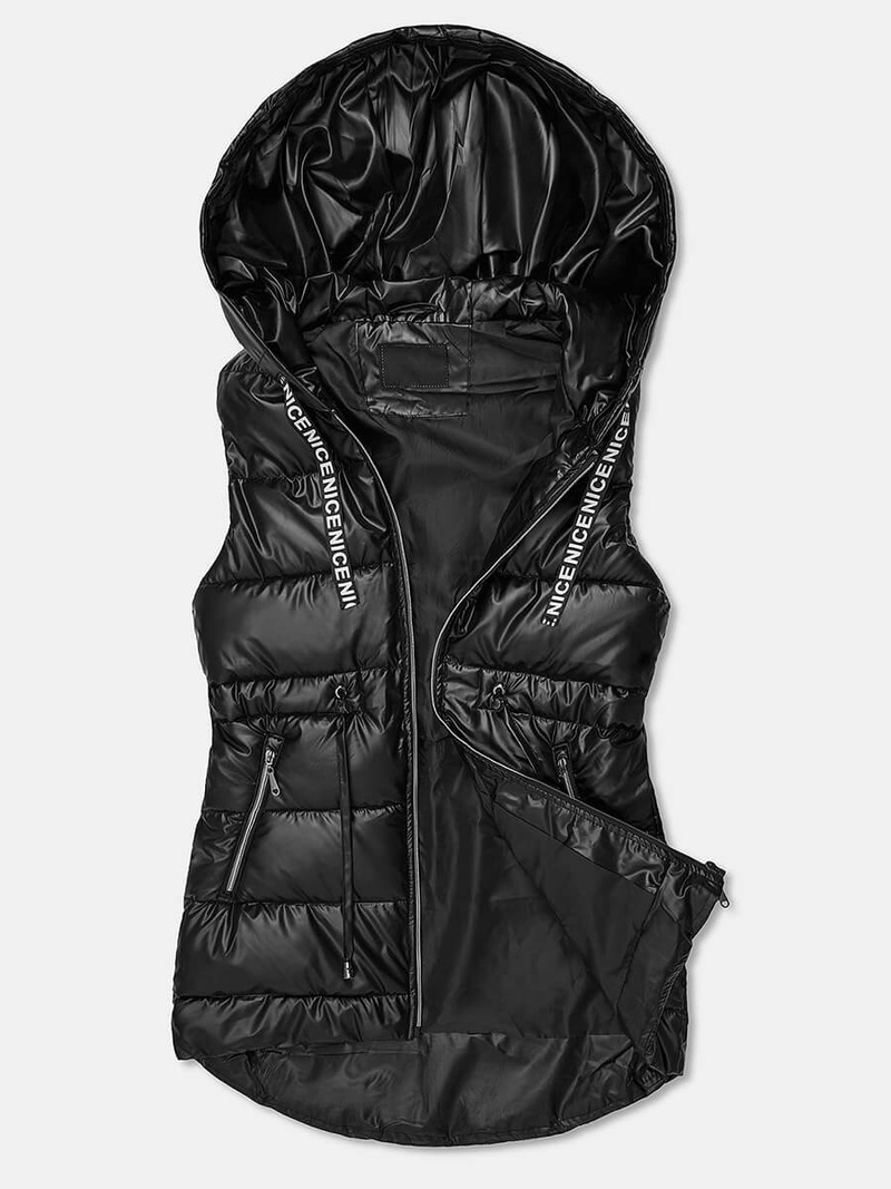 Sieviešu veste melna OZONEE JS/16M9076/392