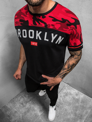 Vīriešu T-krekls melns OZONEE JS/SS10977Z