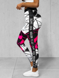 Sieviešu legingi melni-sārti OZONEE O/20432Z