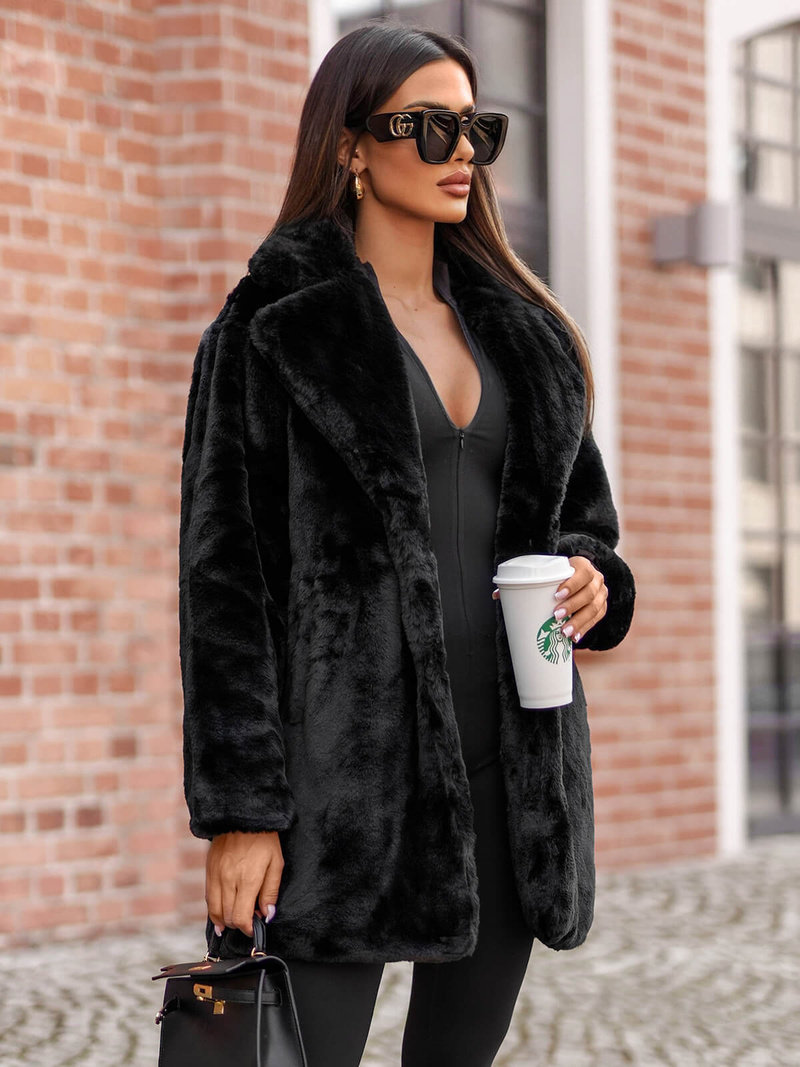 Sieviešu jaka melna OZONEE JS/11Z8168