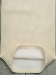 Sieviešu bikses ecru OZONEE JS/92K526/155