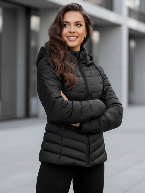 Sieviešu virsjaka melna OZONEE JS/11Z8226Z