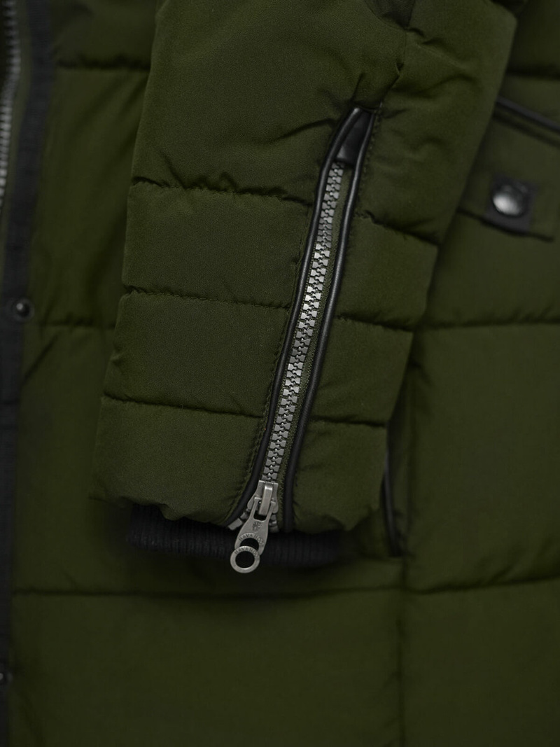 Sieviešu jaka haki OZONEE O/W377Z