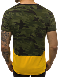 Vīriešu T-krekls zaļš OZONEE JS/SS10978