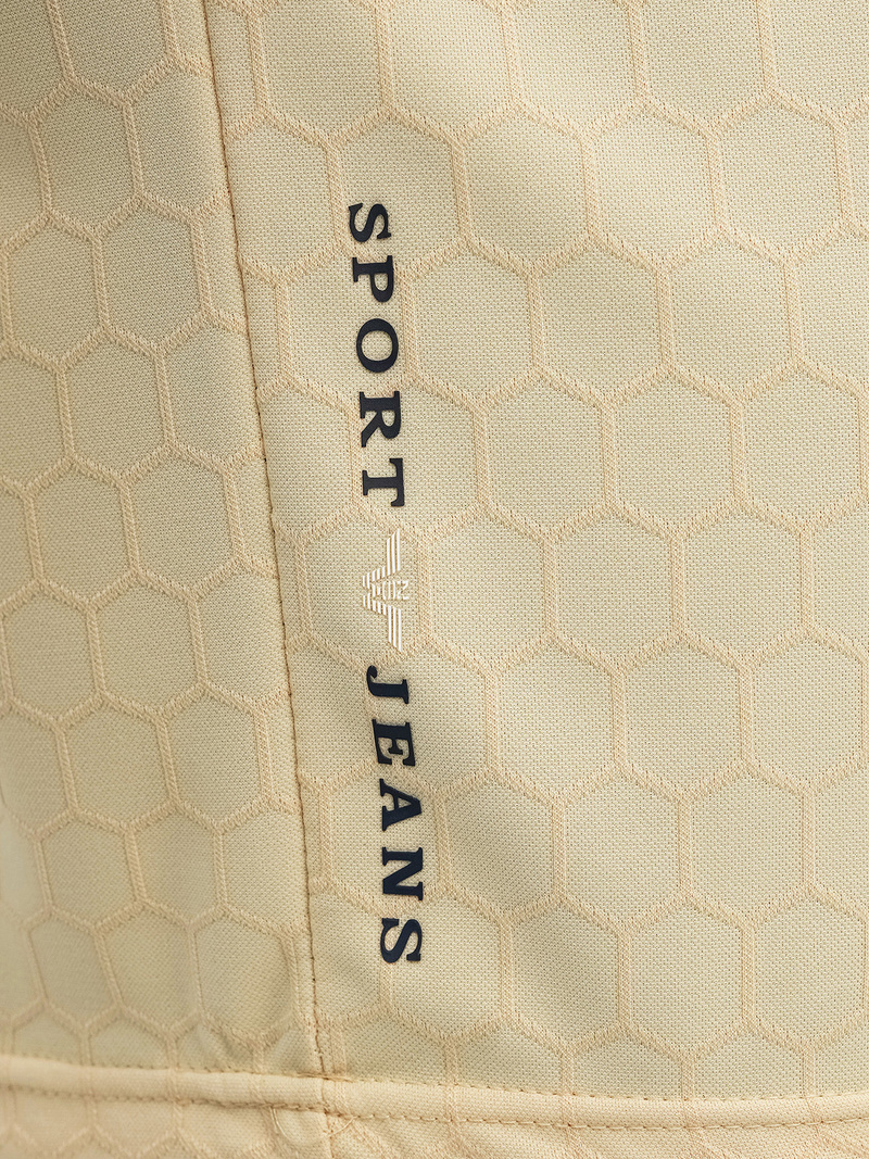 Vīriešu polo krekls smilšu OZONEE O/QQ922