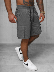 Vīriešu sporta šorti grafīta OZONEE JS/8K1505/5