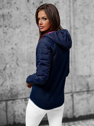 Sieviešu virsjaka tumši zila OZONEE JS/KSW4005