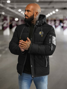 Vīriešu jaka melna OZONEE JS/57M7503/392