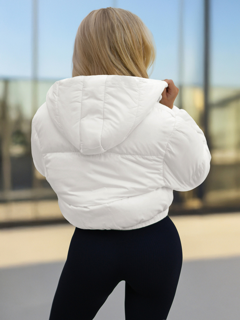 Sieviešu jaka balta OZONEE JS/5M3260/281Z