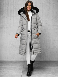 Sieviešu jaka pelēka OZONEE O/W377