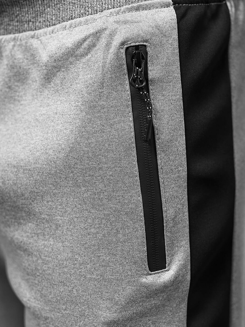 Vīriešu sporta šorti pelēks OZONEE JS/8K281