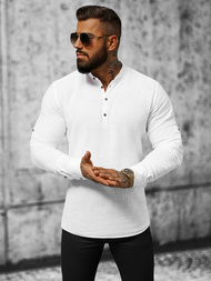 Vīriešu krekls balts OZONEE O/V31