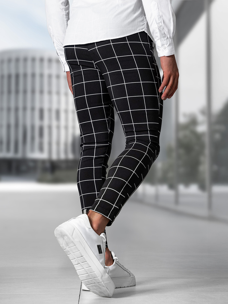 Vīriešu Chino Bikses Melni OZONEE O/P4009Z