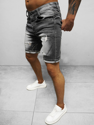 Vīriešu šorti melni OZONEE NB/MP0040N