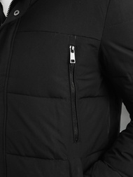 Vīriešu parka melna OZONEE JS/25M9803/392Z