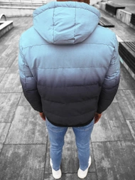 Vīriešu divpusēja virsjaka debesu-zila/tumši-zila OZONEE JS/M760/105