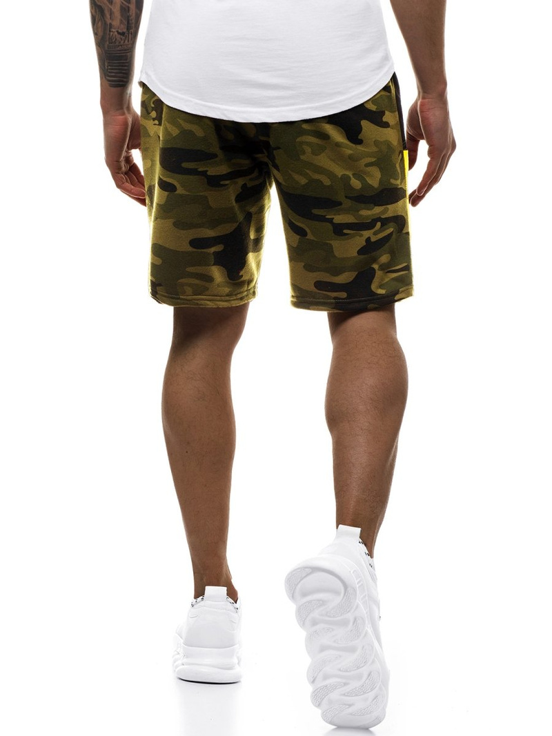 Vīriešu šorti zaļi OZONEE JS/KK300160