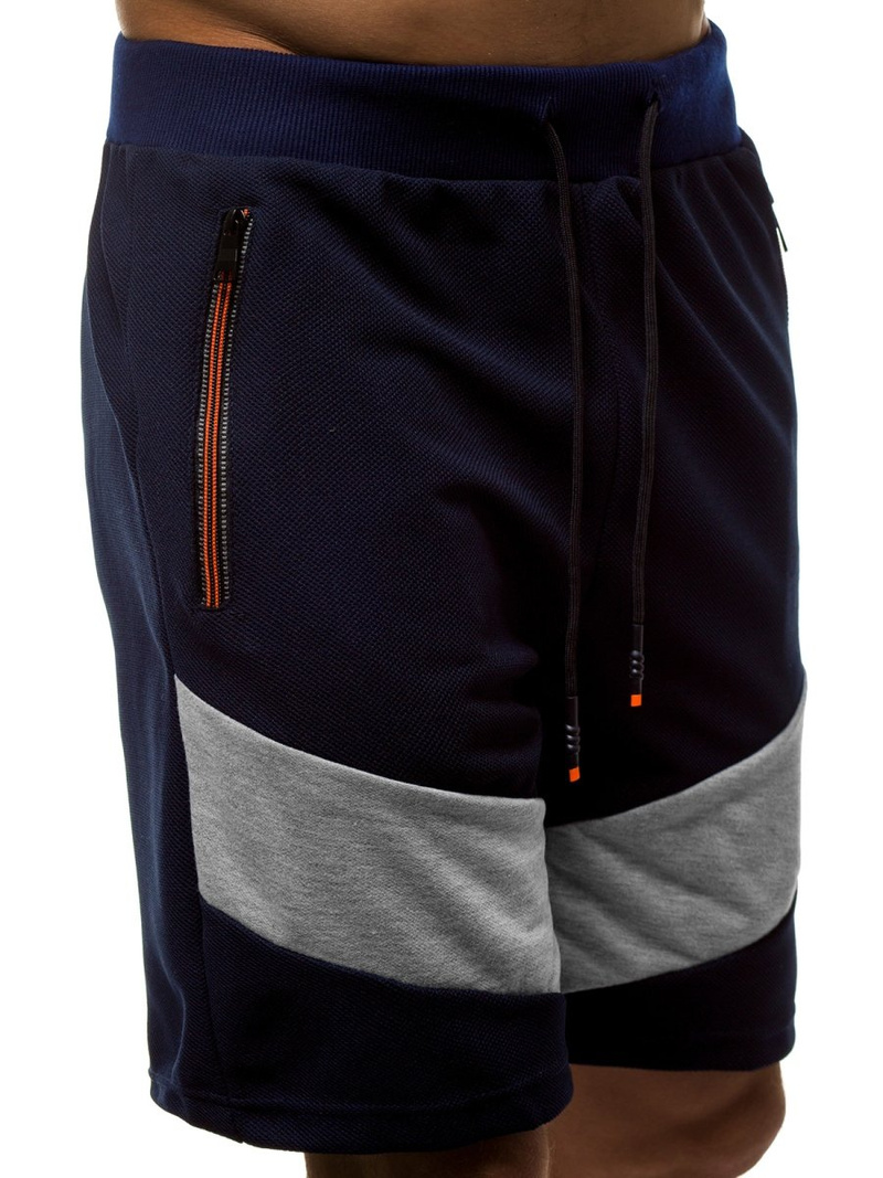 Vīriešu šorti tumši zili OZONEE JS/KS2515