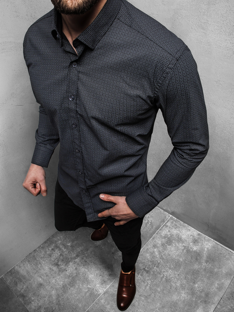 Vīriešu krekls OZONEE B/K63