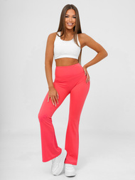 Sieviešu legingi ar platām kājām aveņu OZONEE JS/KTK006-J