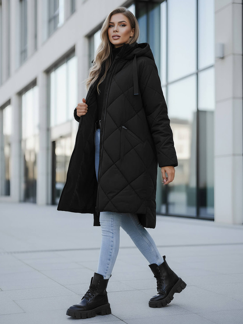 Sieviešu jaka melna OZONEE JS/5M3168/392Z