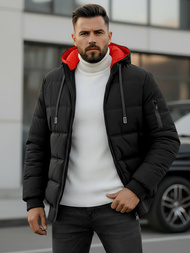 Vīriešu jaka melna OZONEE JS/31M5003Z