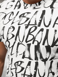 Vīriešu T-krekls Balts OZONEE JS/8T1215/1