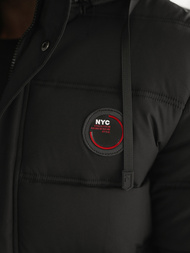 Vīriešu jaka melna OZONEE JS/57M7501/392Z