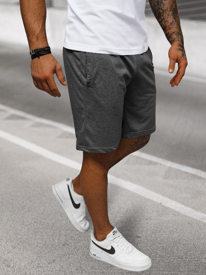 Vīriešu sporta šorti grafīta OZONEE JS/8K100/5Z