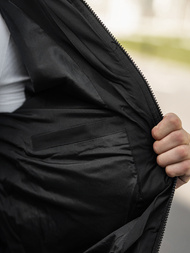 Vīriešu jaka melna OZONEE JS/31M5003Z