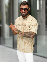 Vīriešu t-krekls smilšu OZONEE O/YN2/621