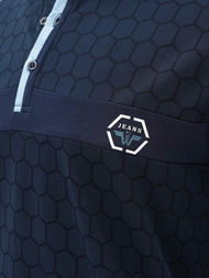 Vīriešu polo krekls tumši zila OZONEE O/QQ922