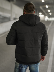 Vīriešu jaka melna OZONEE JS/31M5003Z