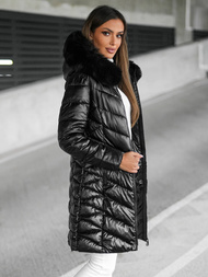 Sieviešu jaka melna OZONEE JS/16M9100/392Z