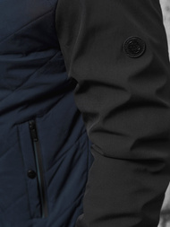 Vīriešu pārejas virsjaka tumši zila OZONEE JS/84M3022/215