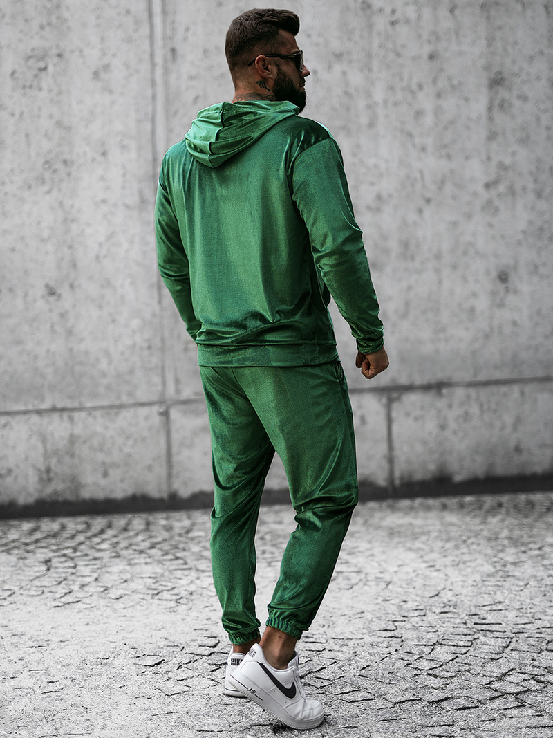 Vīriešu treniņtērps zaļš OZONEE O/D7517