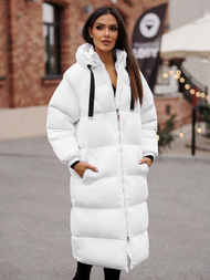 Sieviešu jaka balta OZONEE JS/5M3163/281Z