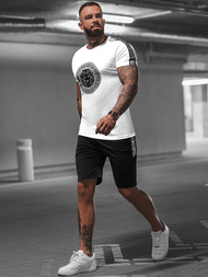 Vīriešu Treniņtērps Balti-Melns OZONEE O/HM788Z