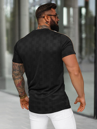 Vīriešu T-krekls Melns OZONEE O/QS11621