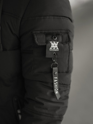 Vīriešu jaka melna OZONEE JS/57M7501/392Z