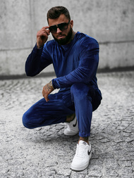 Vīriešu treniņtērps tumši zils OZONEE O/D7516