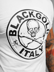 Vīriešu t-krekls balts OZONEE NB/MT3074