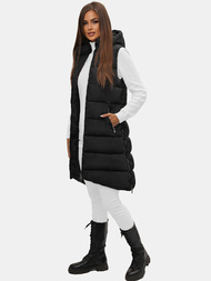 Sieviešu veste melna OZONEE O/81261