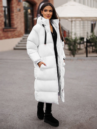 Sieviešu jaka balta OZONEE JS/5M3163/281Z